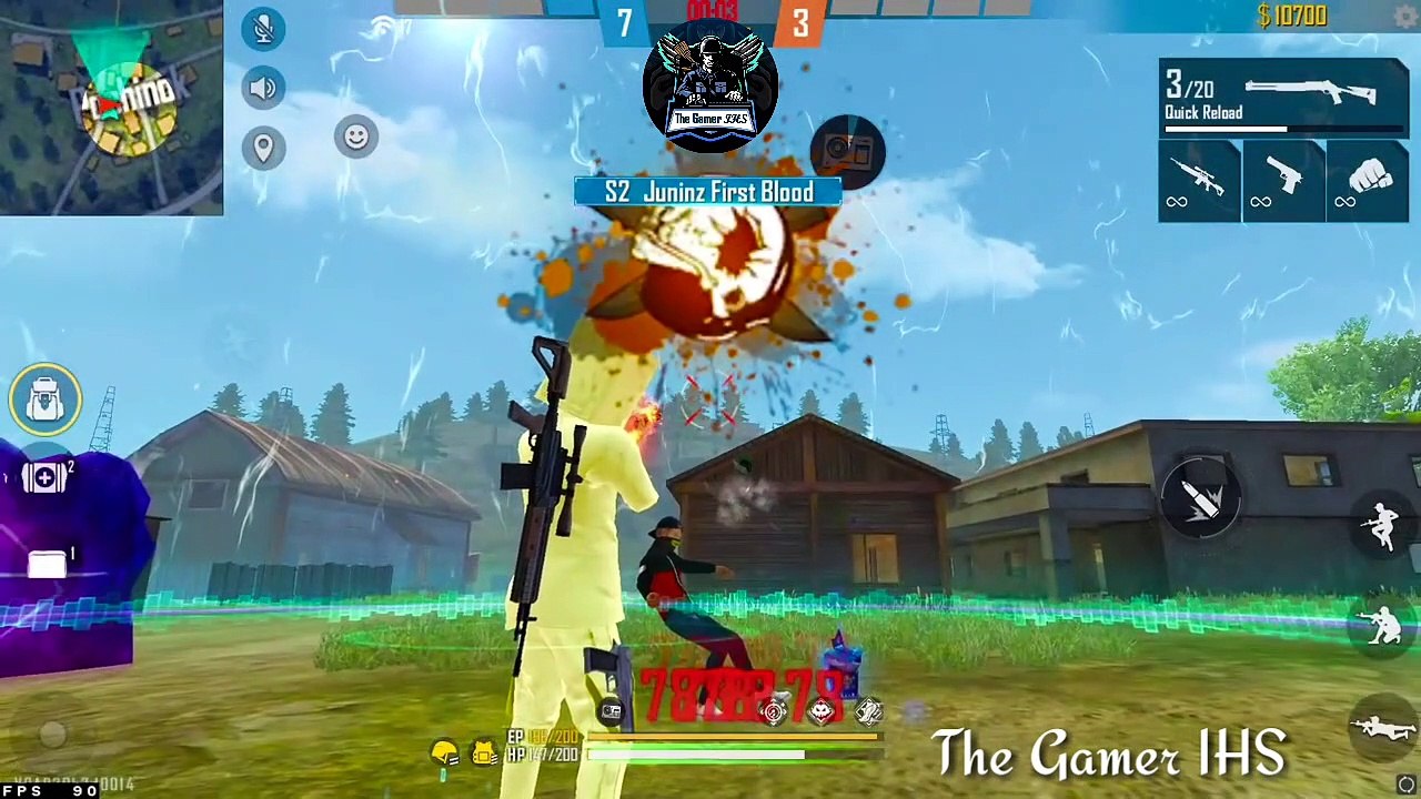 New Marshmello (NEW DANCE HEADSHOT) in Free Fire