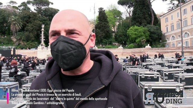 Roma, i Bauli diventano 1.000: Oggi piazza del Popolo parte 1