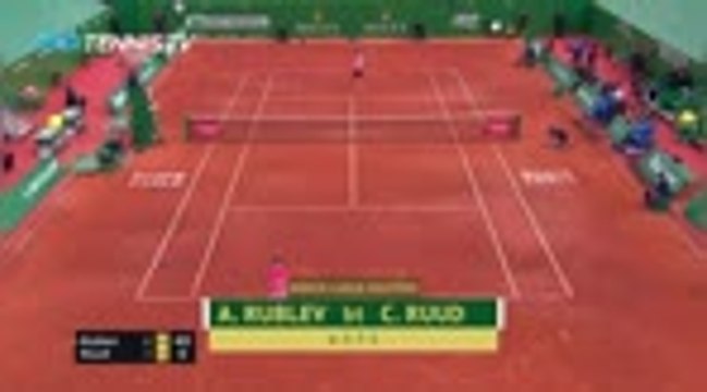 Rublev beats Ruud in Monte-Carlo to reach first Masters final