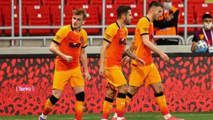 Kerem Aktürkoğlu'nun hat-trick yaptığı maçta Galatasaray, deplasmanda Göztepe'yi 3-1 mağlup etti