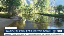 National Park fees waived today