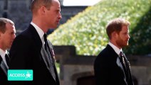 Prince Harry and Prince William Reunite At Prince Philip's Funeral