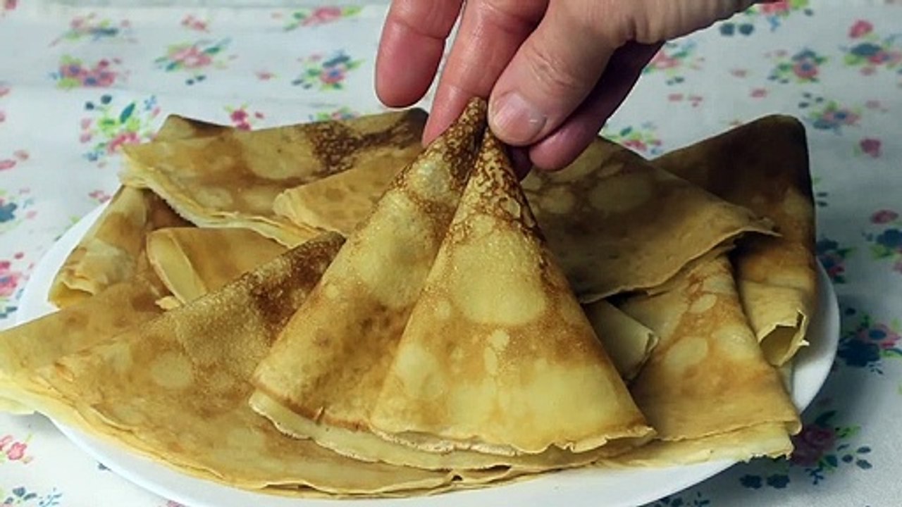 Recette Crêpes Françaises / French Pancakes Recipe