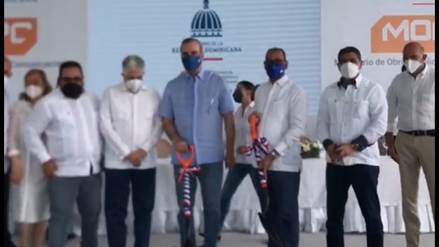 Abinader deja iniciada la construcción de retorno y cierre de cruces improvisados en la autopista Duarte