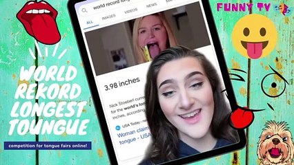World record longest tongue 2021