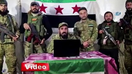 Afrinli Kürt askerler Özgür Suriye Ordusu'na katıldı