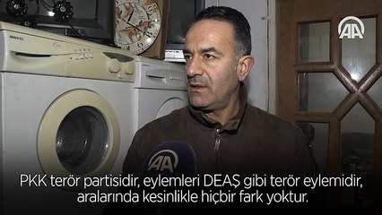 Suriyeli sığınmacılardan Zeytin Dalı Harekatı'na destek