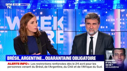 Brésil, Argentine... quarantaine obligatoire - 17/04
