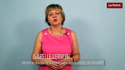 Isabelle Cerruti, Adjointe du directeur de la transformation digitale interne chez Air France KLM