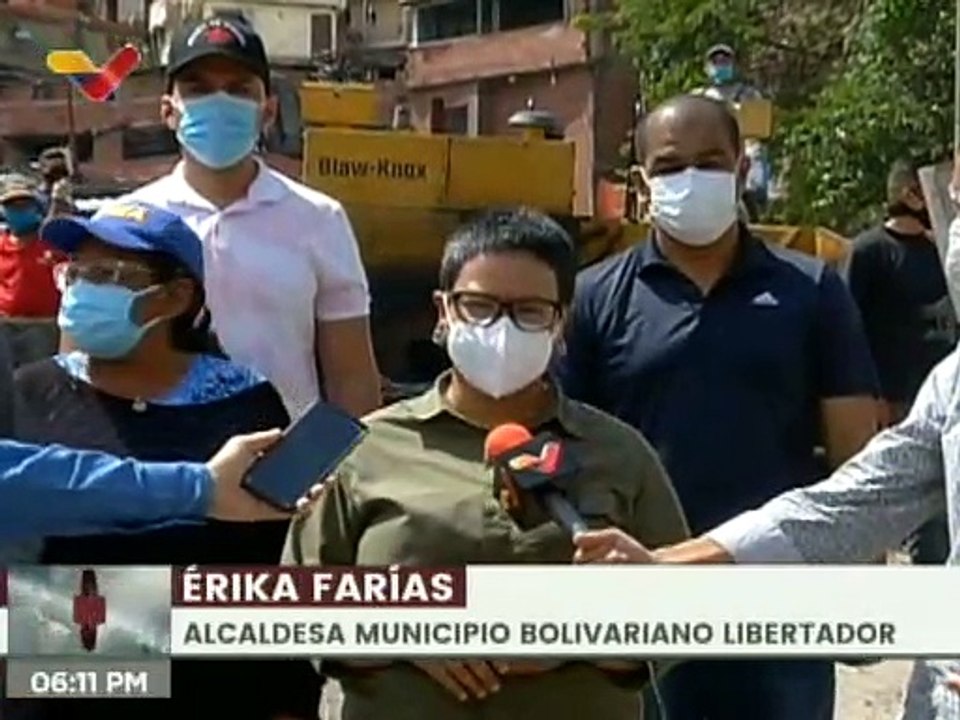 Alcaldía de Caracas activó labores de asfaltado en 16 km de la parroquia El Junquito
