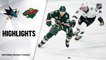 Sharks @ Wild 4/17/21 | NHL Highlights