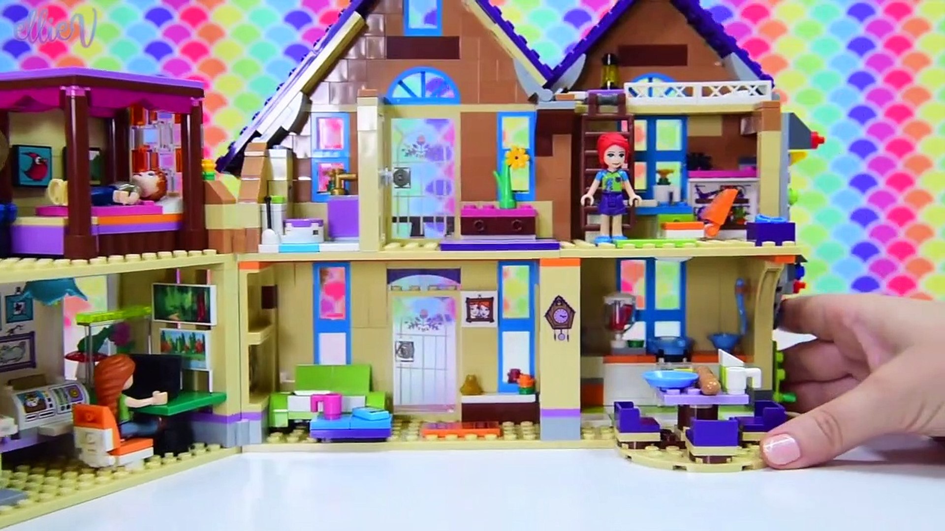 Lego Friends Mia'S House Renovations - Daniel'S Bedroom & Kitchen Extension  Custom Craft Diy - video Dailymotion