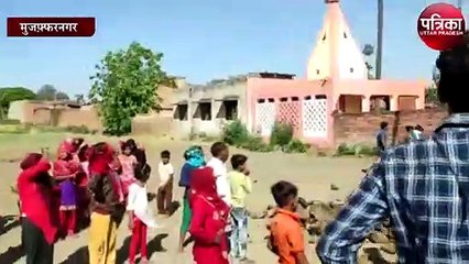 आग से किसानों की फसल जली, लाखों का नुकसान