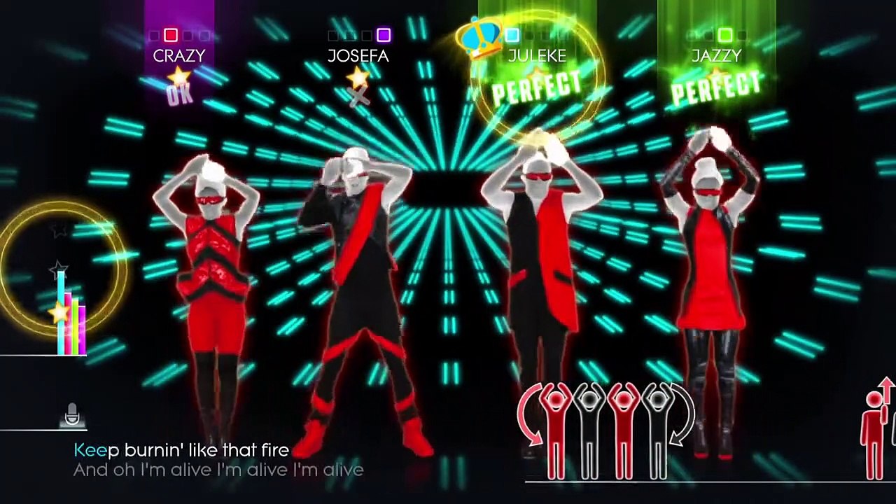 Just Dance 2014 Wii U Gameplay - Will.I.Am Ft. Justin Bieber: That Power