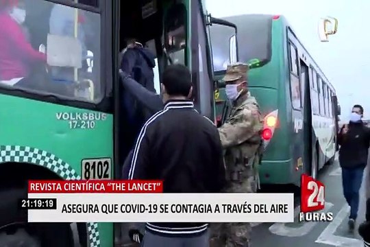 Revista científica The Lancet asegura que el coronavirus se transmite a través del aire