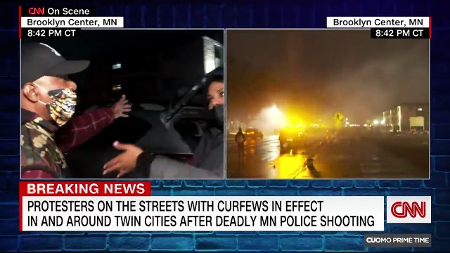 Plusieurs journalistes ont été pris à partie par la police en banlieue de Minneapolis, lors de manifestations pour protester contre la mort de Daunte Wright