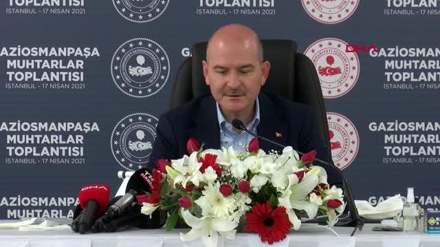 BAKAN SOYLU İSTANBUL ÖZELİNDE CİDDİ BİR DEPREM HAZIRLIĞI İÇİNDEYİZ