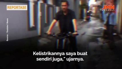 KEREN! SEORANG PEMUDA ASAL KOTA BANDUNG CIPTAKAN SEPEDA LISTRIK CANGGIH