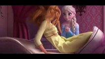 Frozen Fever - Clip - Elsa en Anna maken zich klaar voor de dag