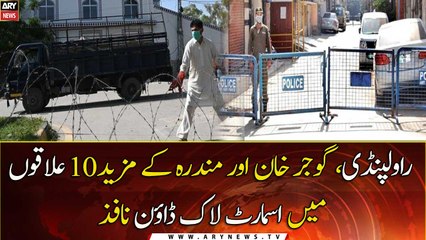 COVID: Smart lockdown imposed in 10 areas of Rawalpindi