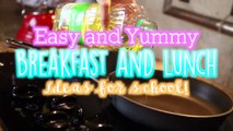 Easy Breakfast & Lunch Ideas For School! | Aspyn Ovard