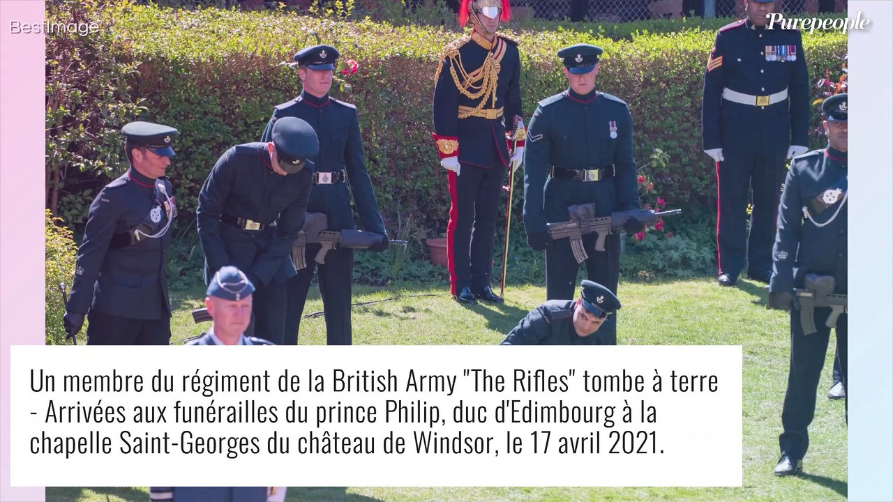 Obsèques du prince Philip : un évanouissement, une femme seins nus... Imprévus pendant la cérémonie