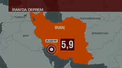 Son dakika... İran'da 5,9 büyüklüğünde deprem