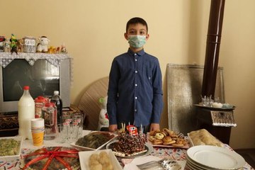 YEMESİ YASAKTI... TAHA'NIN YILLAR SONRA 'PASTALI' YAŞ GÜNÜ KUTLAMASINDA HAYALLERİ GERÇEK OLDU