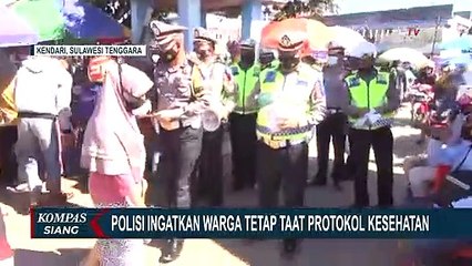 Polda Sulteng Gencar Sosialisasikan Protokol Kesehatan Kepada Warga