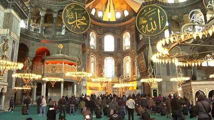 Ayasofya dünyaya örnek olabilecek bir modelle restore ediliyor