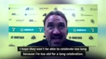 Delighted Farke 'too old' for long Norwich promotion party