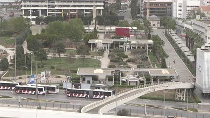 Başkentte cadde ve sokaklarda sessizlik hakim