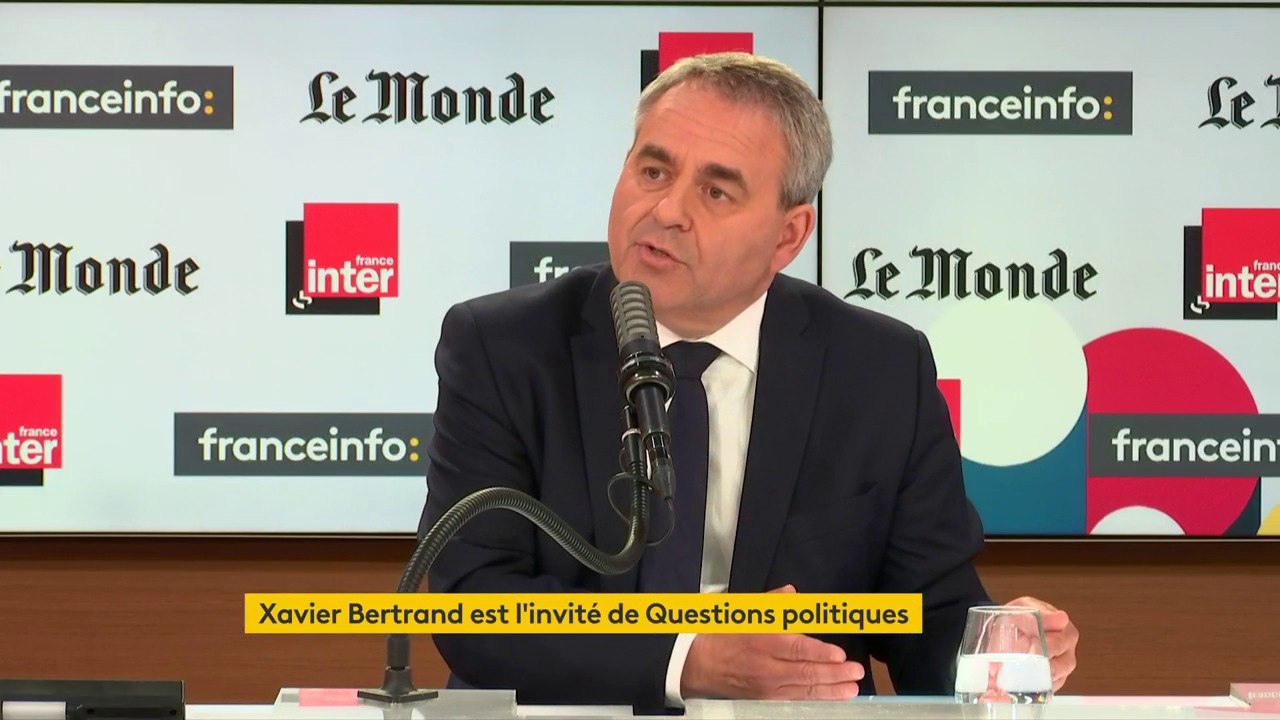 Xavier Bertrand : "Celui qui dira "Il y a eu la Covid, maintenant on est tranquilles", celui-là sera un fou, un irresponsable, un incompétent. Nous devons en permanence nous préparer et tirer toutes les leçons."