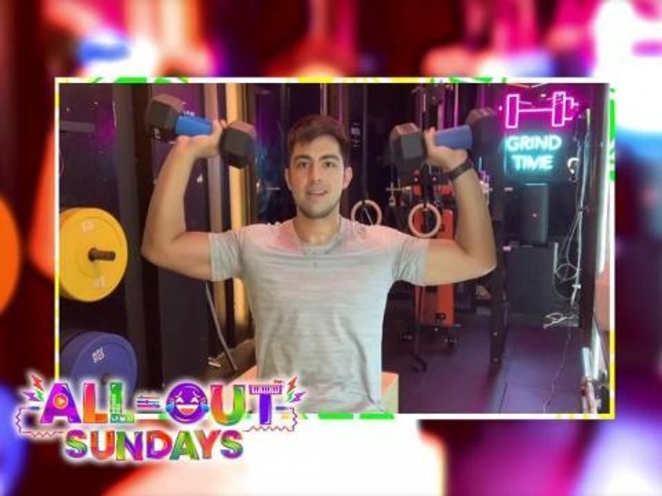 All-Out Sundays: Derrick Monasterio, ipinasilip ang kanyang 'home gym!'