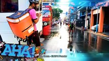 AHA!: Delivery guy, naghahatid gamit ang inline skates?