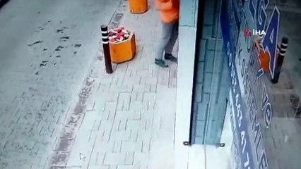 İş yerini böyle kundakladı