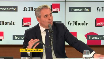 Xavier Bertrand : "Je veux que l'État soit fort (...), mais je ne veux plus que ce soit à Paris que se gèrent les politiques économiques, les politiques de logement, de santé, de transport. C'est la seule façon d'être demain efficaces."