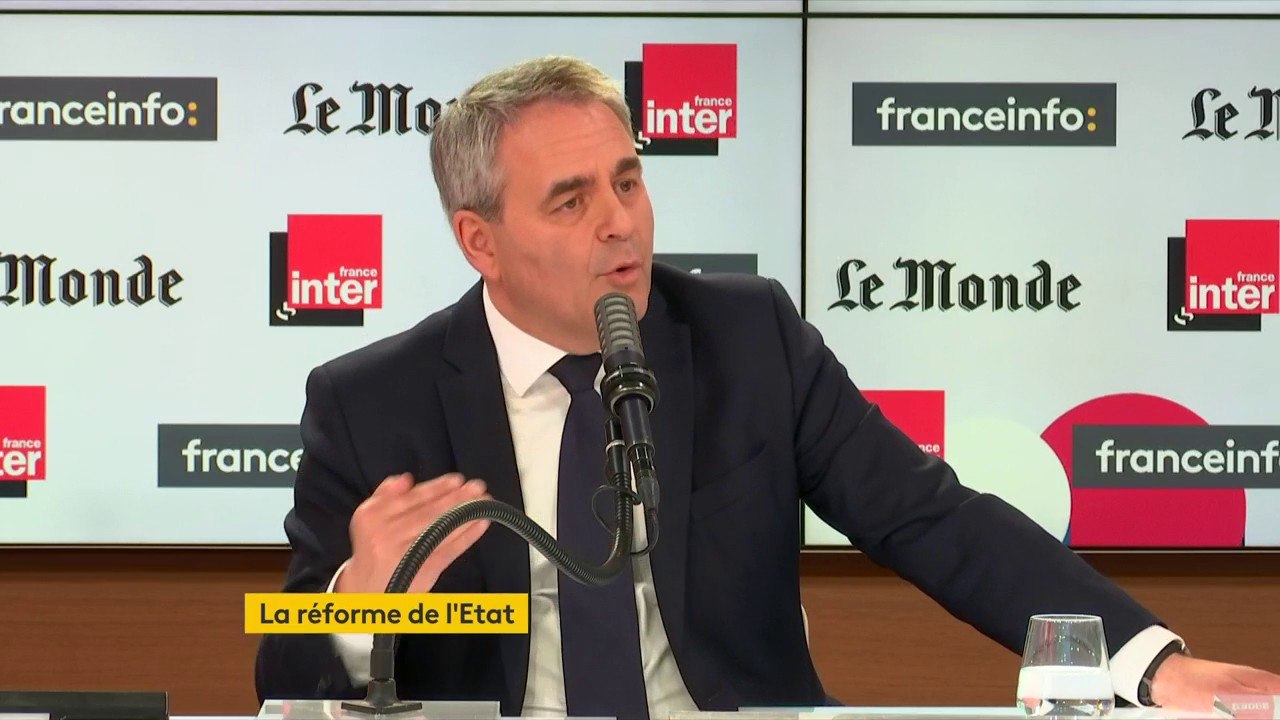 Xavier Bertrand : "Je veux que l'État soit fort (...), mais je ne veux plus que ce soit à Paris que se gèrent les politiques économiques, les politiques de logement, de santé, de transport. C'est la seule façon d'être demain efficaces."