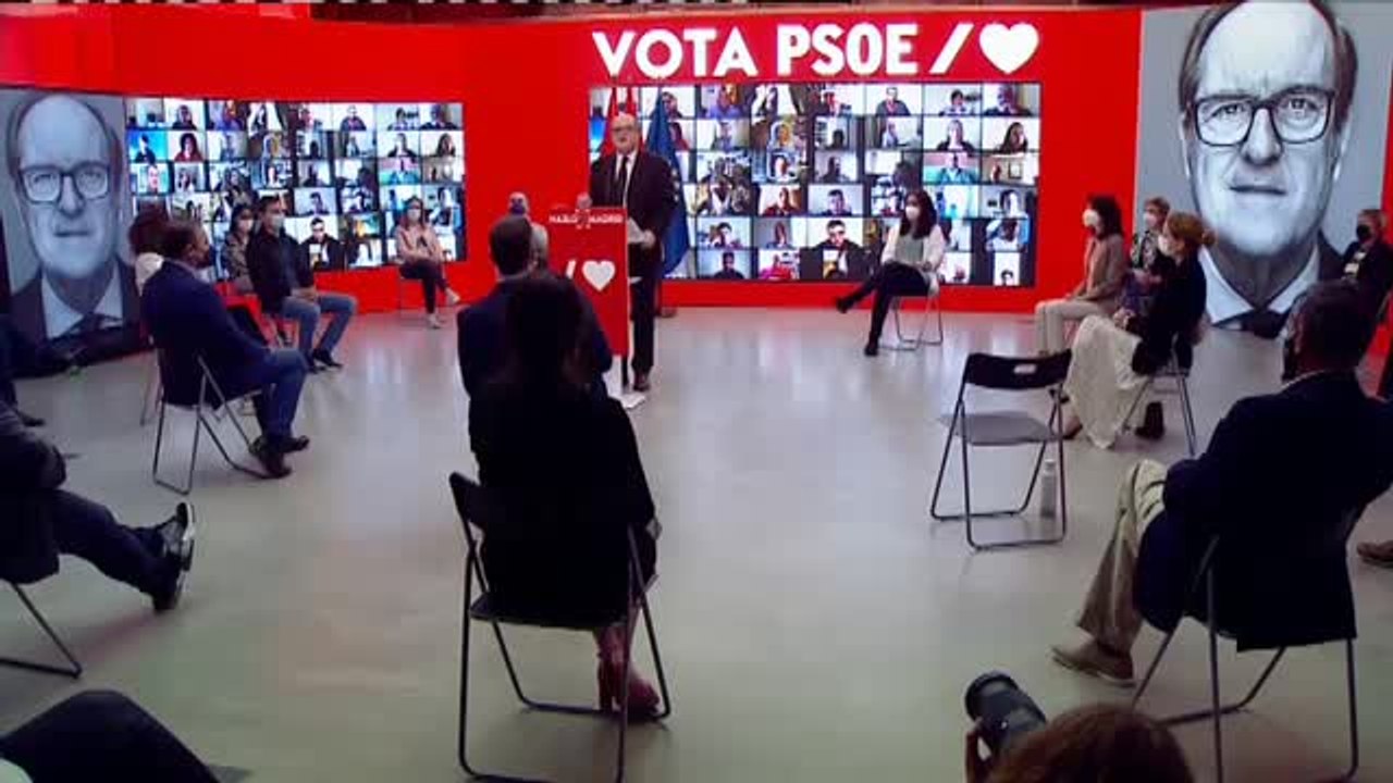 Gabilondo y Sánchez llaman a la participación en Madrid en el primer día de campaña
