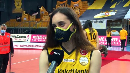 Ayça Aykaç: 'İki hafta boyunca sadece tek konsantrasyonumuz o maç olacak'