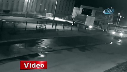1 kişinin öldüğü feci kaza kameraya böyle yansıdı