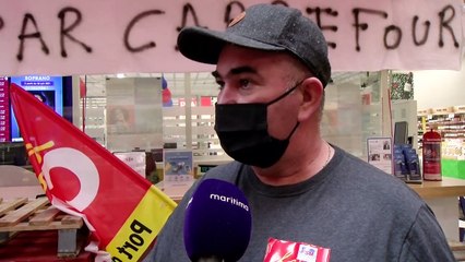 Port-de-Bouc: hypermarché Carrefour à louer, les salariés avec !
