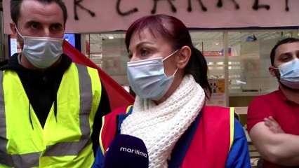Port-de-Bouc: hypermarché Carrefour à louer, les salariés avec !