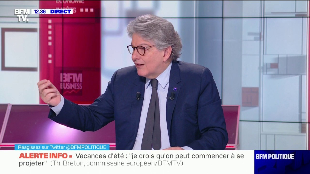 Thierry Breton: "On est le continent qui a le plus de vaccins au monde qui fonctionnent"