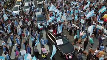 تظاهرات في بوينس ايرس للتنديد بالقيود الصحية الجديدة