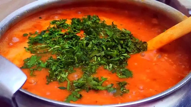 plat Marocaine la Célèbre Soupe traditionnelle Harira Recette Ramadan 2021