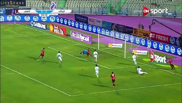 الشوط الاول من مباراة | الاهلي و الزمالك 3-0 موسم (2018/2017)م
