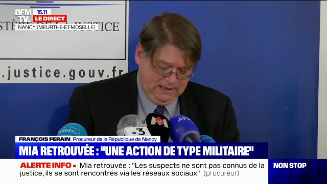 Mia retrouvée: le procureur de la République de Nancy décrit des suspects qui n'ont jamais fait parler d'eux et se sont