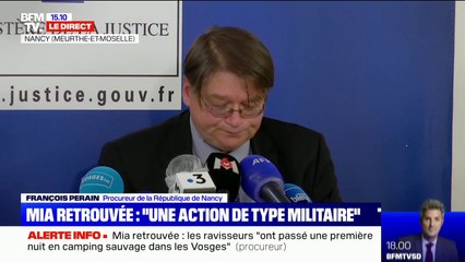 Mia retrouvée: les ravisseurs "ont passé une première nuit en camping sauvage dans les Vosges"