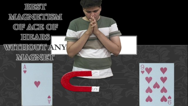 Power of aces : best card magic trick / Ace of hearts / card switch trick in Hindi